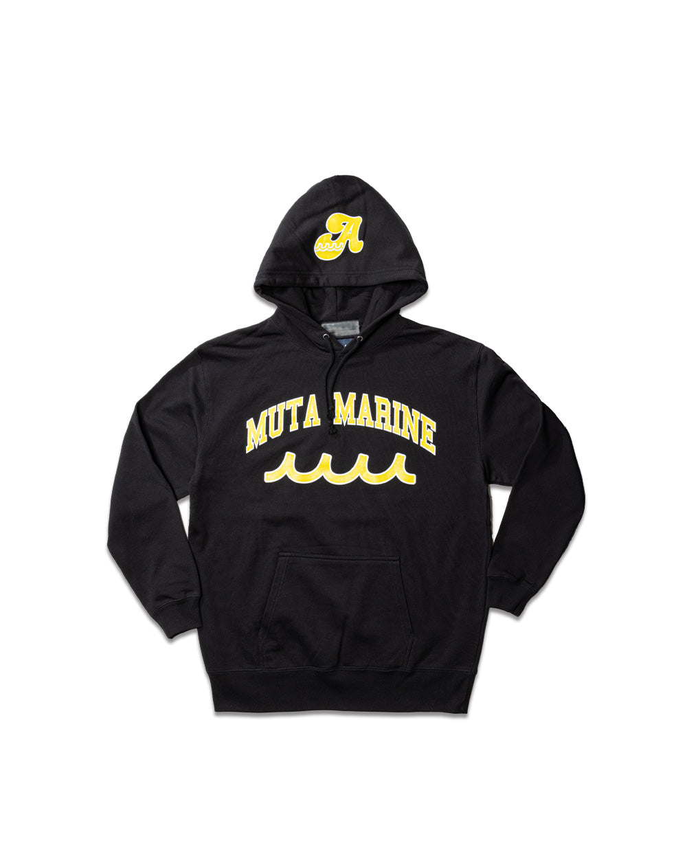 【国内発】 muta MARINE x ACANTHUS / ロゴ スウェットパーカー ACANTHUS x muta MARINE College Logo Hooded Sweatshirt [全5色