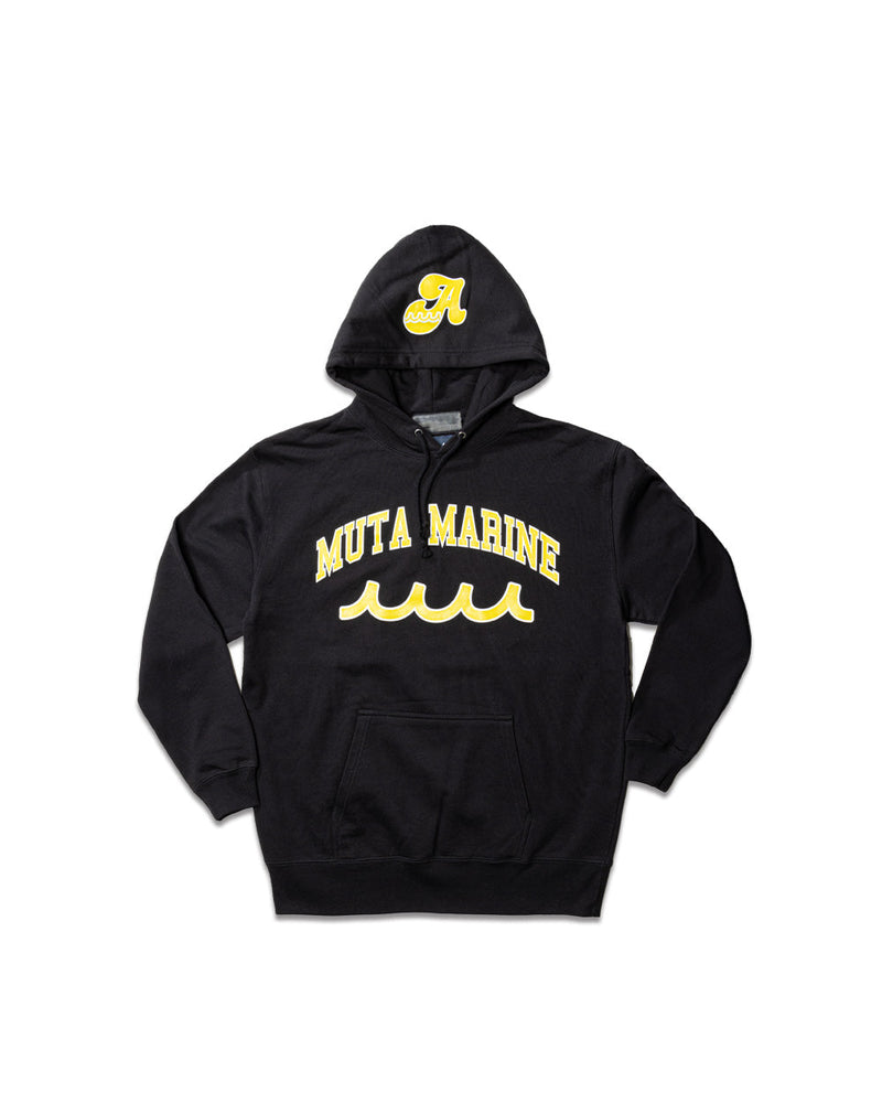 ACANTHUS x muta MARINE College Logo Hooded Sweatshirt [全4色]