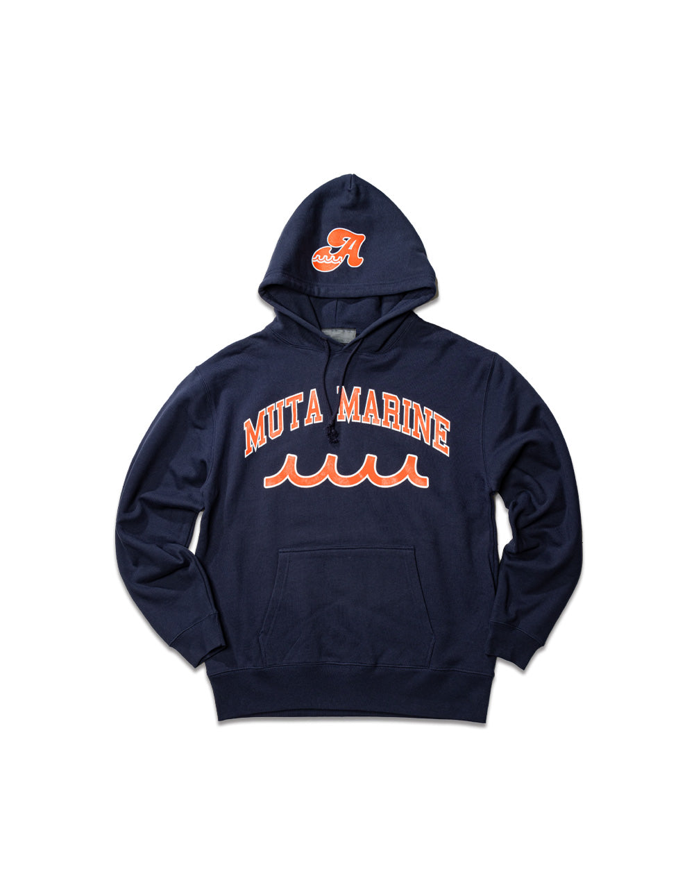 ACANTHUS x muta MARINE College Logo Hooded Sweatshirt [全4色