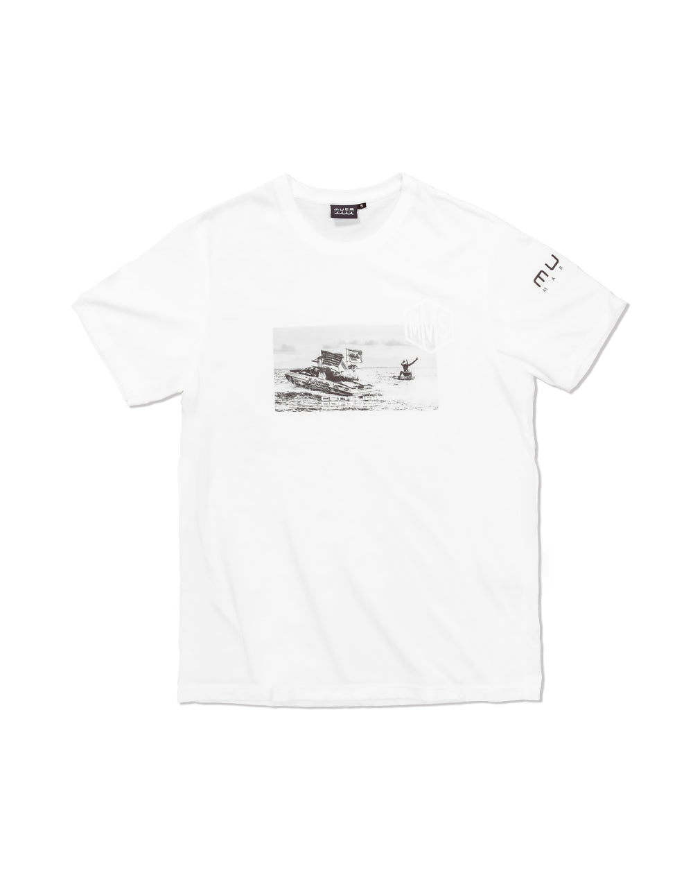 muta MARINEロゴ入りシャツ サイズ6 CENTURION BOATS × Safari × muta MARINE Tシャツ [全3色