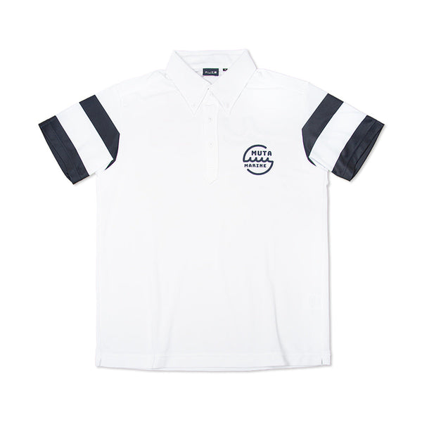 wrangler MUTA MARINE ポロシャツ ホワイト wrangler MUTA MARINE ポロシャツ ホワイト MEN – POLO-SHIRTS