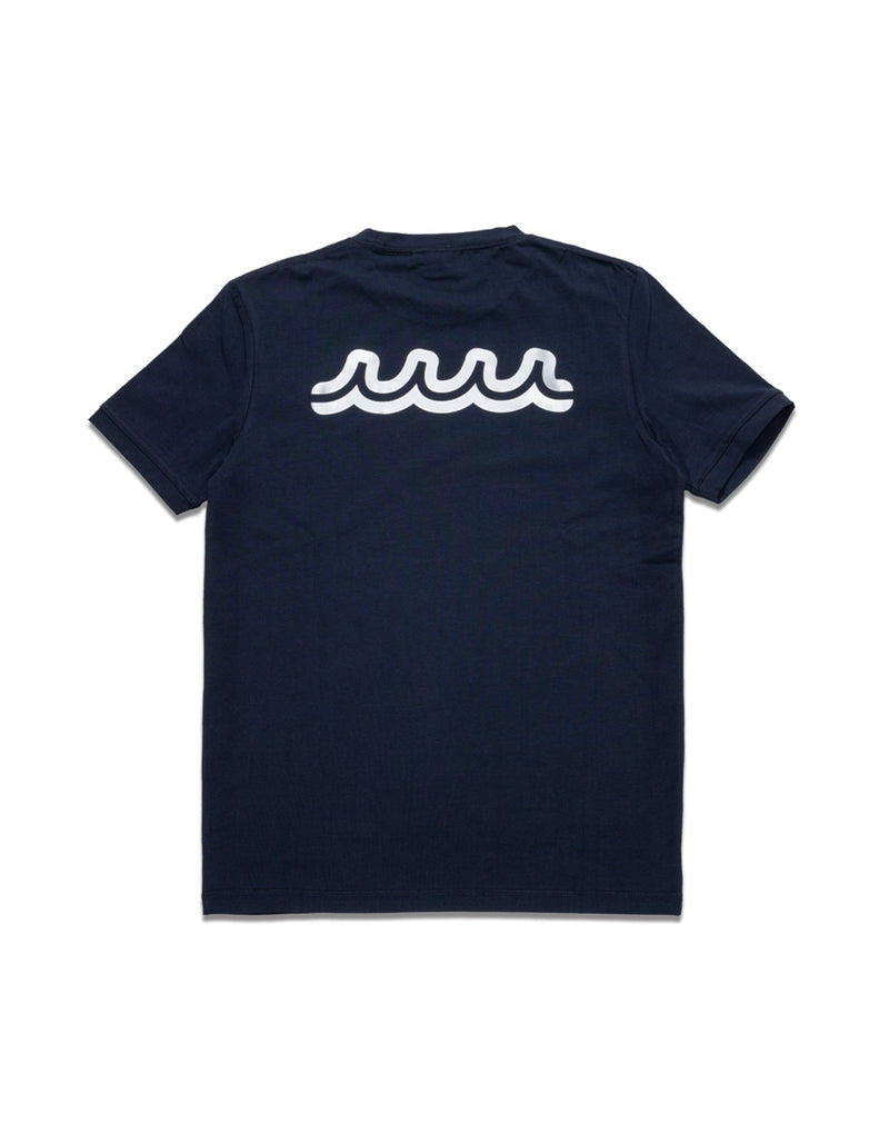 BACK WAVE FOIL Tシャツ [全3色]