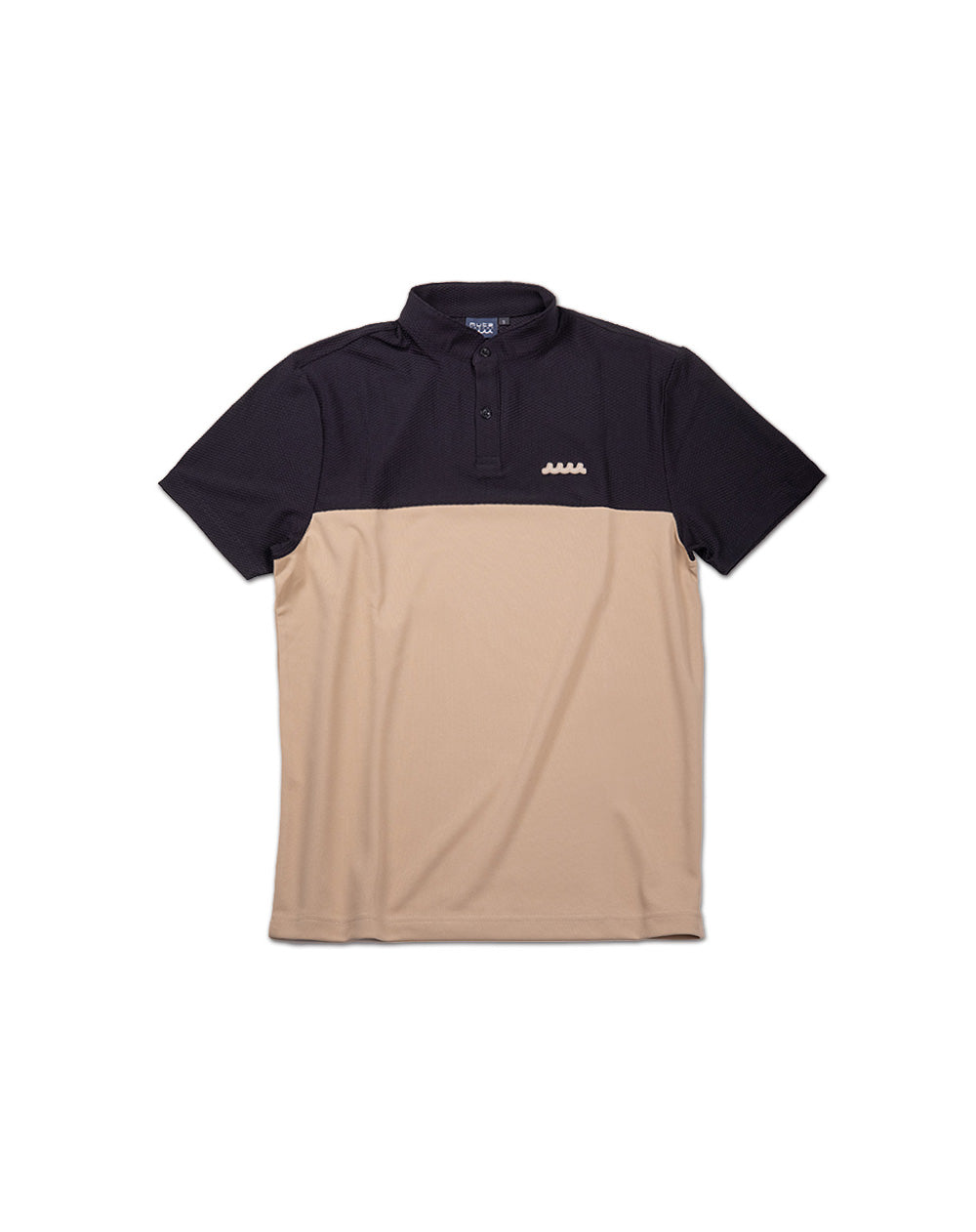 ストレッチメッシュ切替 スタンドカラーポロシャツ [全6色] – muta  