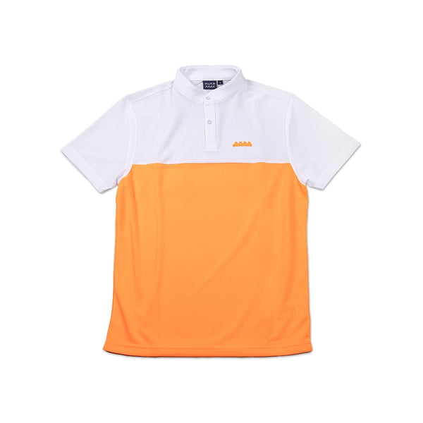 ストレッチメッシュ切替 スタンドカラーポロシャツ [全6色] – muta  