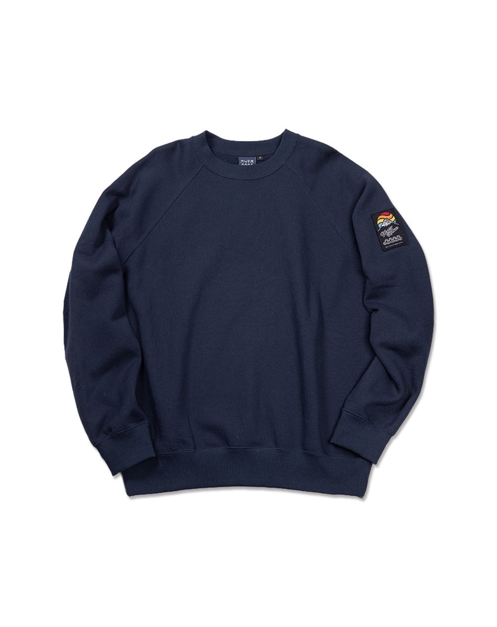 【国内買付】muta ワッペンクルーネック長袖スウェットシャツ サンライズワッペン クルーネックスウェット [全6色] – muta