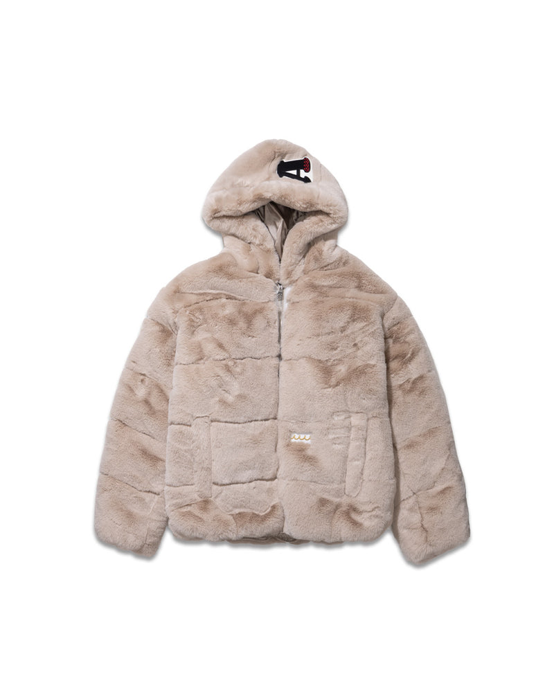 ACANTHUS x muta MARINE Faux Fur Hooded Jacket [全2色] – muta