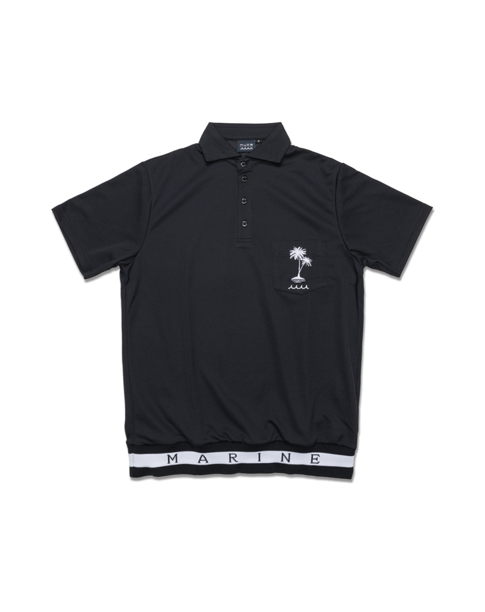 HYDROGEN GOLF パームツリー ポロシャツ Sサイズ ヘムリブ ポロシャツ (パームツリー) [全3色] – muta Online Store