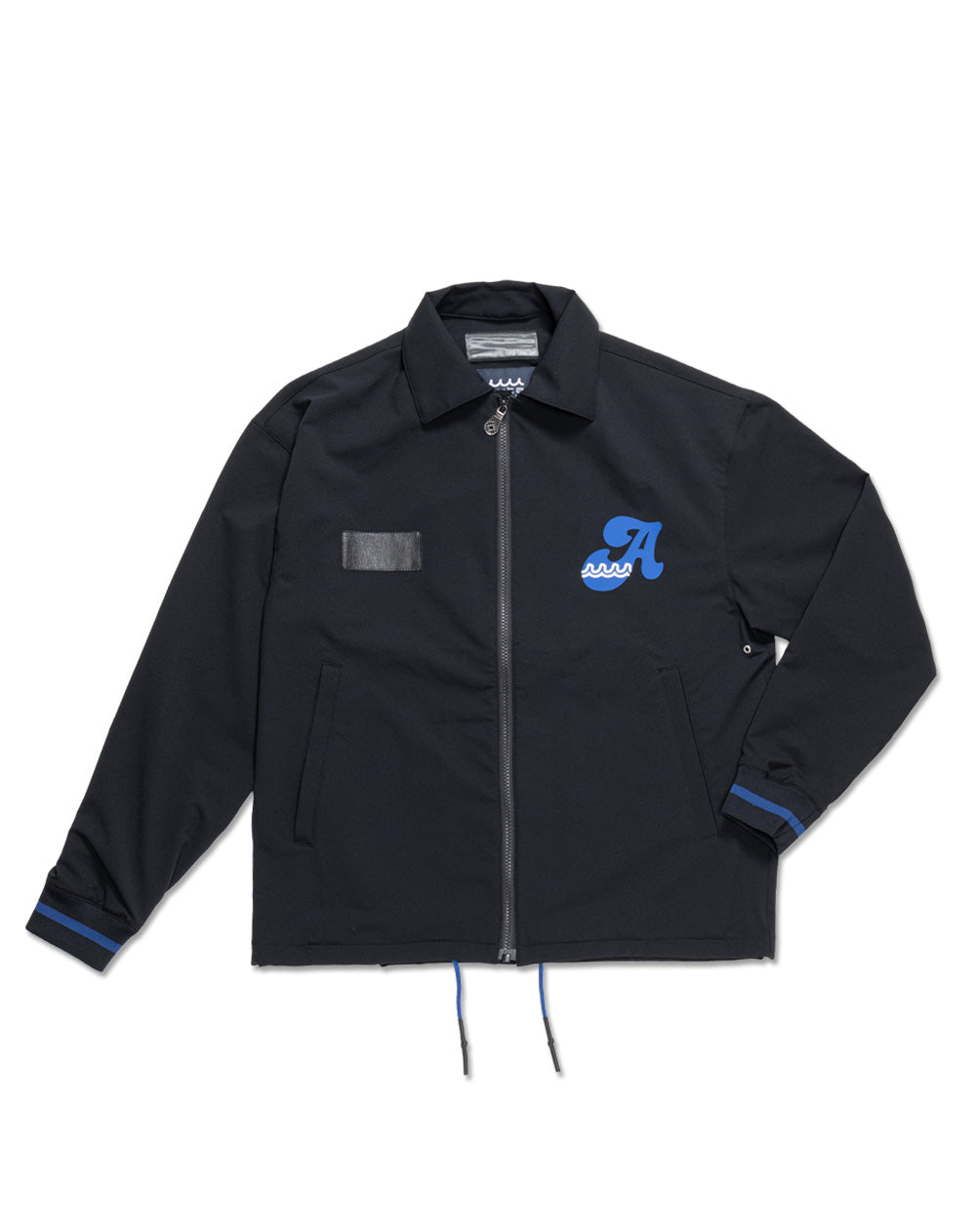 ACANTHUS × muta MARINE ストレッチコーチジャケット 黒 ACANTHUS x muta MARINE Dry Stretch Coach Jacket [全2色] – muta