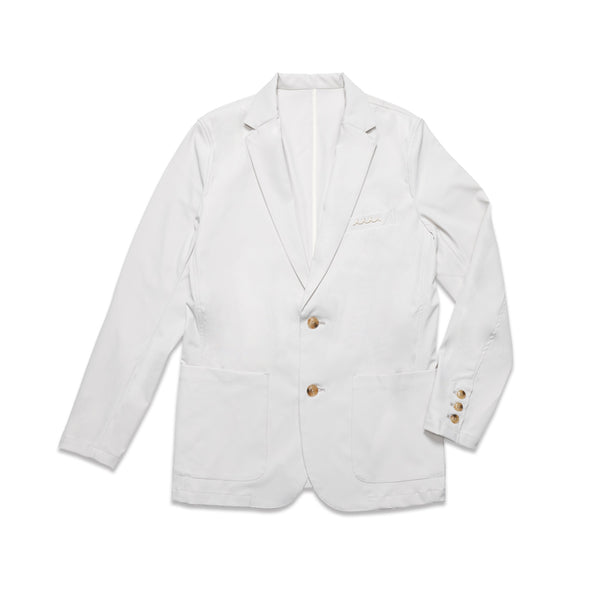 新品未使用MUTA ホワイト プリント柄 ジャケット XLサイズ タグ付き