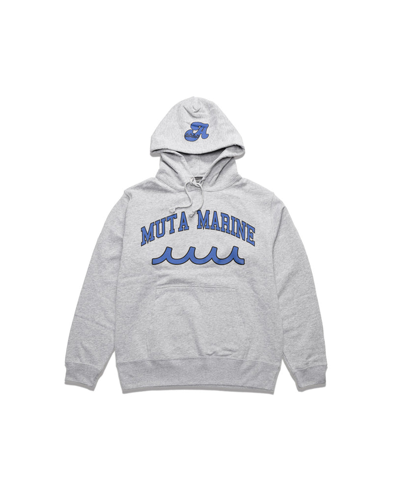 ACANTHUS x muta MARINE College Logo Hooded Sweatshirt [全6色]