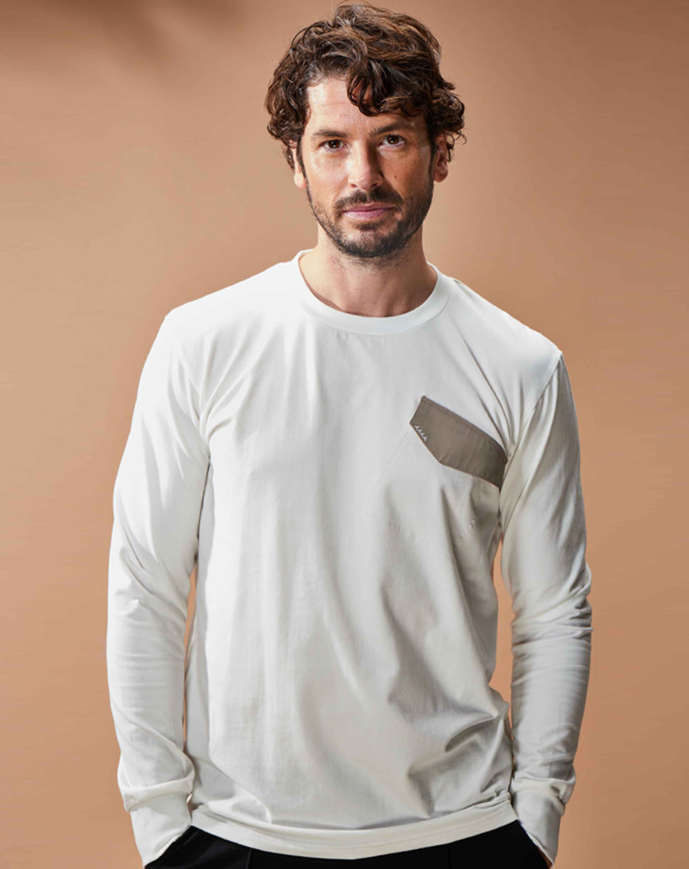 ストレッチ ロングスリーブTシャツ（POCKET） [全3色] – muta Online Store