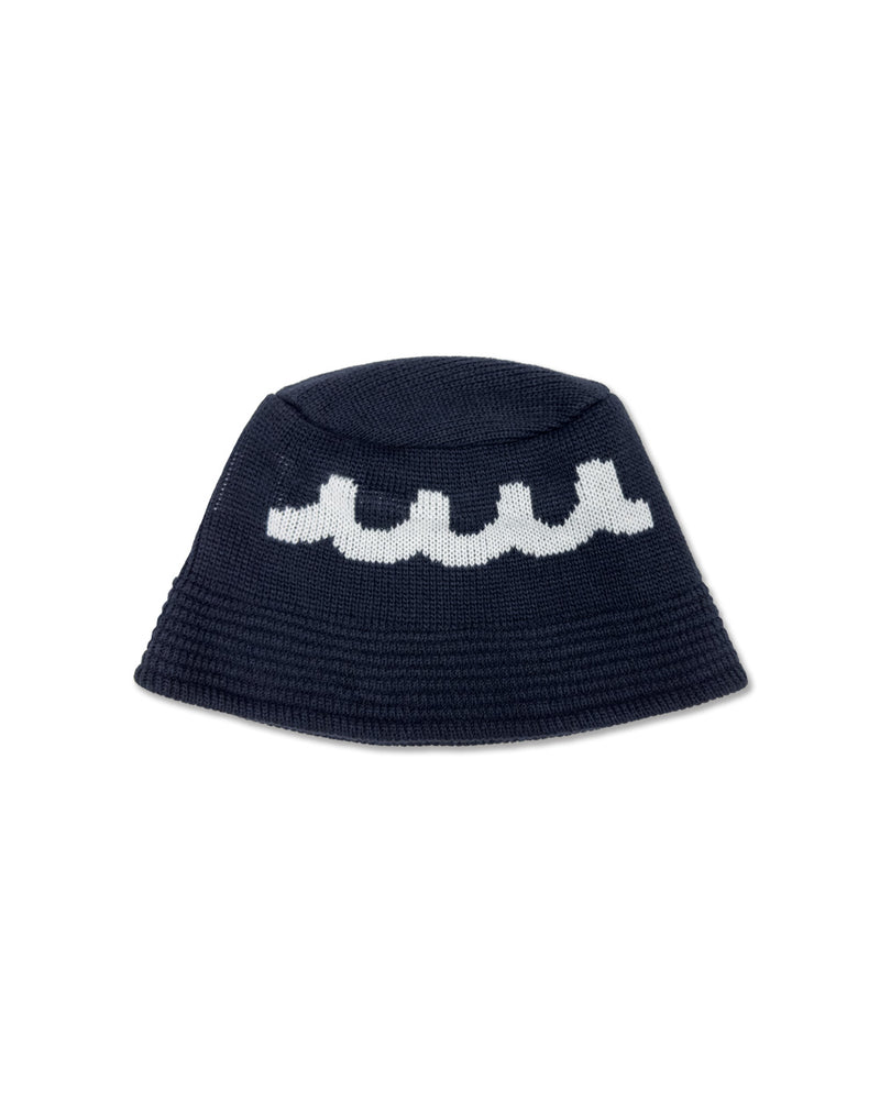 ACANTHUS x muta MARINE Logo Knit Bucket Hat [全3色]
