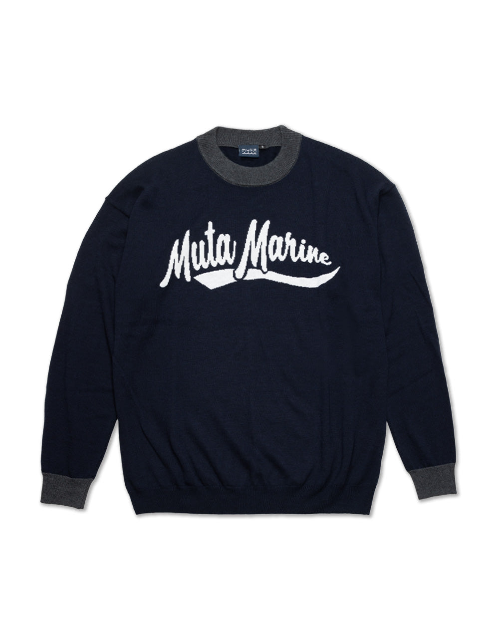 ACANTHUS x muta MARINE Ringer Logo knit [全3色] – muta