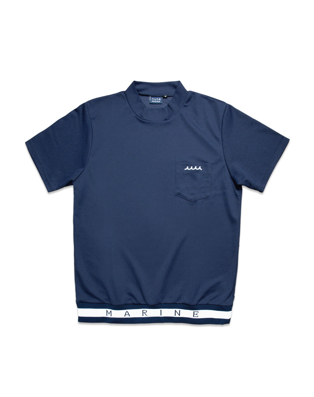 muta MARINE GOLF ムータマリンゴルフ メンズ ヘムリブ モック