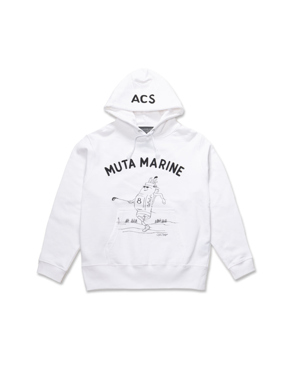 ACANTHUS × muta MARINE / ohtadesigh × SToL Hand Paint Hooded