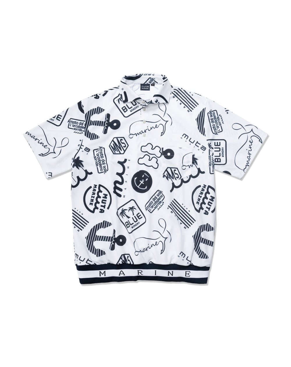 ヘムリブ ポロシャツ (ランダムロゴ) [全4色] – muta Online Store